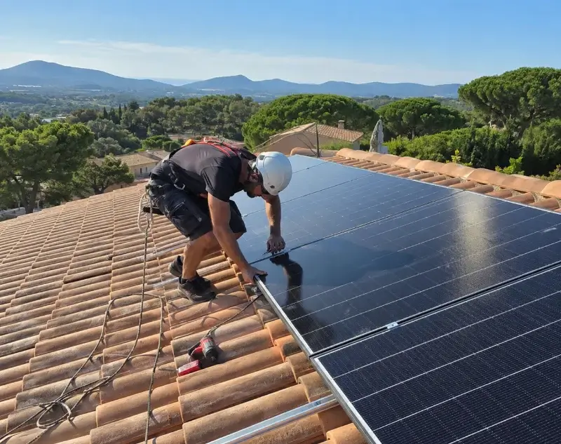 Installateur panneaux solaires Cescau — pose photovoltaïque sur toiture